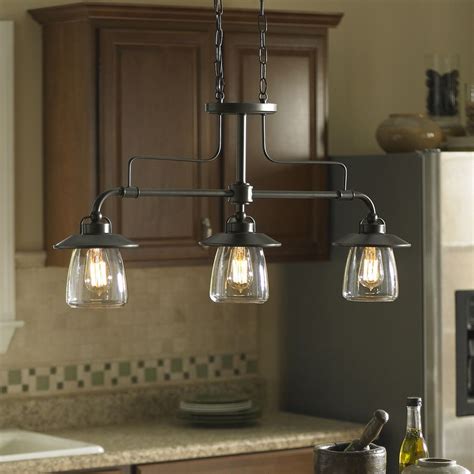 lowe's kitchen lights over table|More.